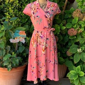 Eva Mendes Wrap Dress - Size 10